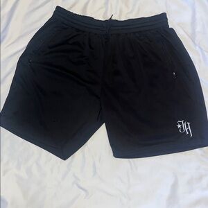 Men's Black Athletic Shorts